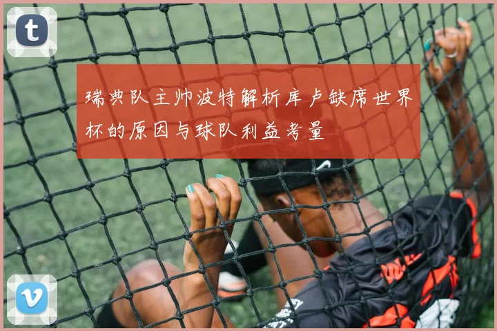瑞典队主帅波特解析库卢缺席世界杯的原因与球队利益考量